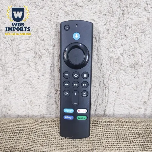 Controle Remoto Fire Stick Tv 4k Comando De Voz Alexa Amazon - L5B83G