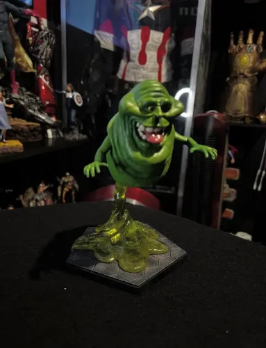 Slimer (Geléia) Caça Fantasmas Ghostbusters 1/10  Iron Studios 