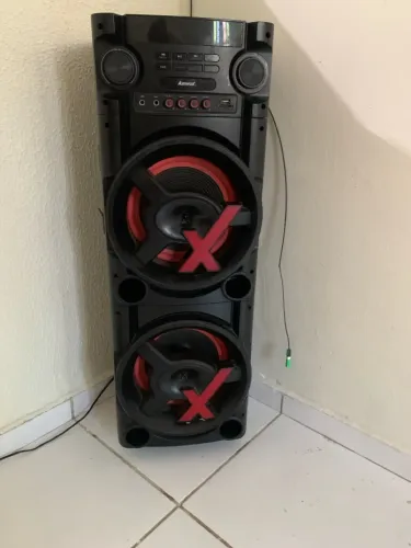 Caixa de som nova