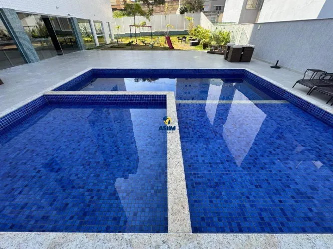 APARTAMENTO 3 QUARTOS COM SUÍTE, ELEVADOR E LAZER COMPLETO NO CASTELO/MANACÁS BH