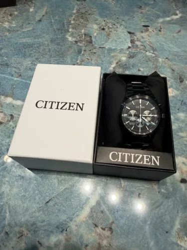 Citizen Quartz Chronograph preto