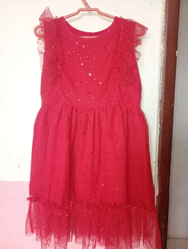 Vestido 2 anos festa brilhoso