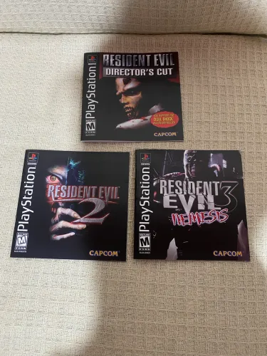  Manual Resident evil ps1