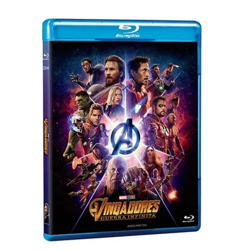 Os Vingadores - Guerra Infinita - BLU RAY Original Semi-novo 