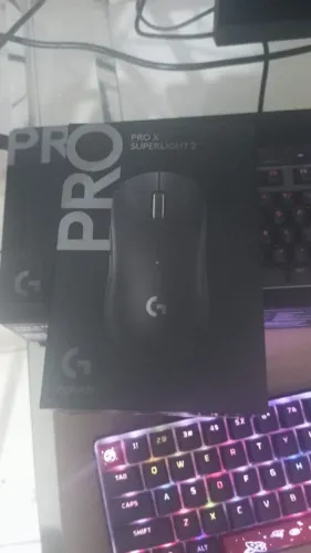 Logitech g pro x superlight 2 (lacrado) mouse gamer