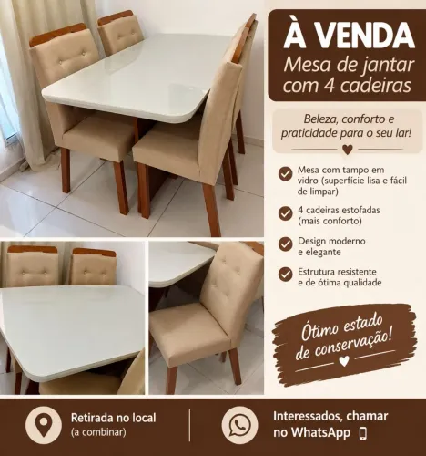 Móveis semi novos no precinho!