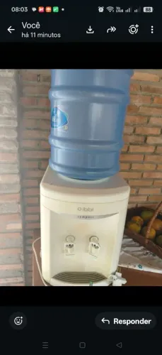 Vendo bebedouro ibbl com garrafão, valor 200,00
