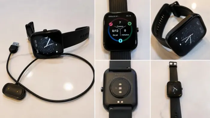 Smartwatch Amazfit Bip 3 Pro GPS + 14 Dias Bateria - Bom Estado