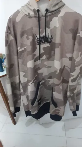 Casaco Moletom chronic camuflado 