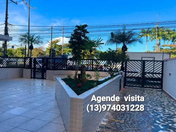 Sala living a venda PORTEIRA FECHADA frente a praia em José Menino/ Santos sp