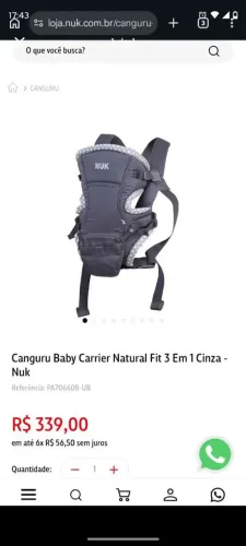 Bebê canguru 