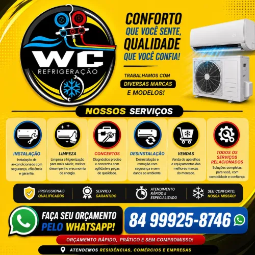 Tudo de serviço para ar condicionado split 