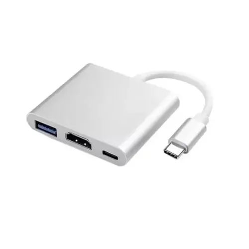 Adaptador Usb 3.0 Type C X Hdmi 4k Usb 3 em 1 Mtc-7106 Loja Coimbra Computadores Entrega