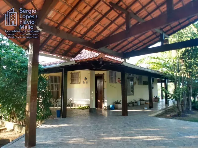 TANGUÁ - Lindo Sítio 3750m² com 2 casas bairro DUQUES Cidade Satélite Cod(493IV)
