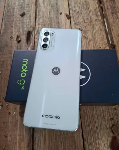 MOTO G52 NOVINHO CAIXA TODOS OS ACESSÓRIOS