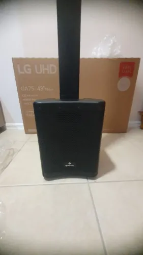 Caixa De Som Ativa Torre Waldman Twr-1400 8