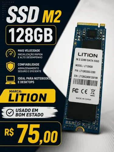 SSD SATA M.2 128GB