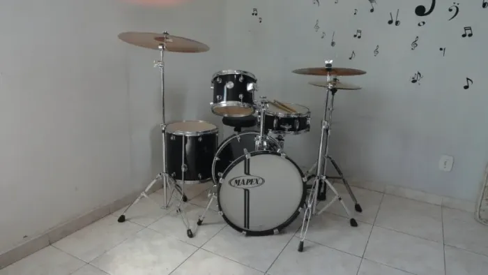 Bateria Completa MAPEX Voyager Pratos ORION Kit Completo