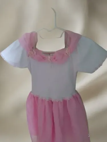 Vestido de Daminha / Festa Infantil - Clássico e Delicado<br>