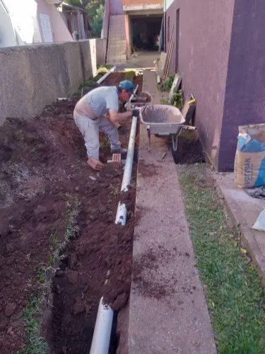 Serviços terraplanagem e calçamentos