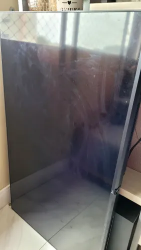 Smart tv 55 4k LG com tela trincada usada