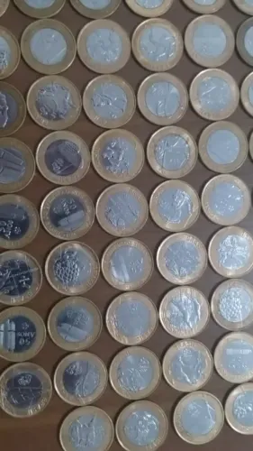 Moedas colecionáveis 