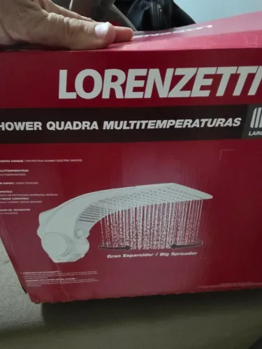 Chuveiro lorenzertti 127 v duo shower 5500w