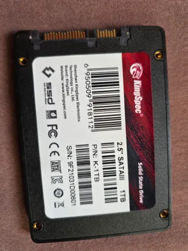 HD SSD 1TB Kingspec SATA III 2.5"