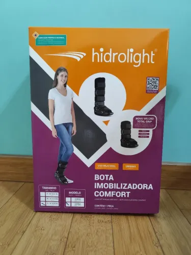 Bota ortopédica comfort longa