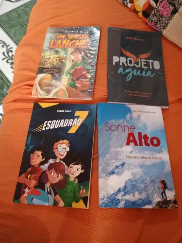 Livros novos e livros em bom estado