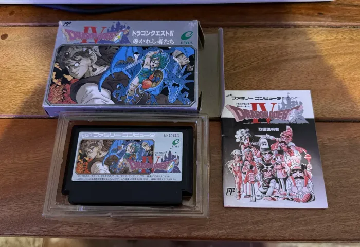 Dragon Quest IV 4 Nintendo Famicom