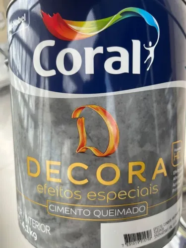 Vendo tinta cimento queimado
