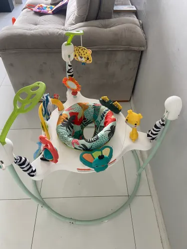 Brinquedo e cadeira Baby Jumper Fisher-Price Jungle Jump