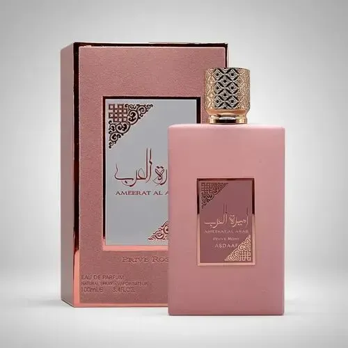 Perfume Amerat Al Arab Rosa Original - Fragrância Feminina Sofisticada
