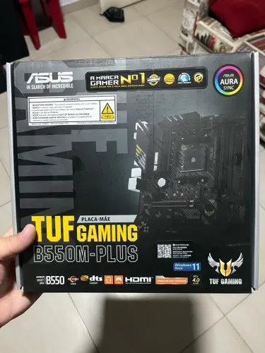Kit upgrade AM4 - 5500x3D + B550m Tuf + memória 2x8 3200mhz