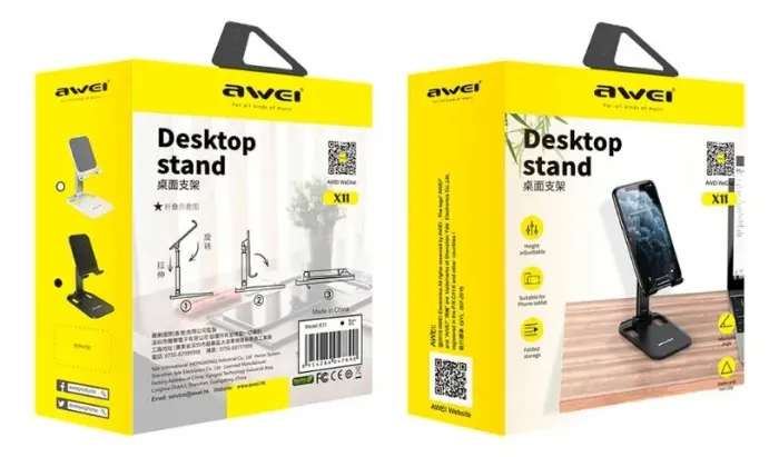 Suporte Awei Celular Tablet Mesa Escritório Portátil