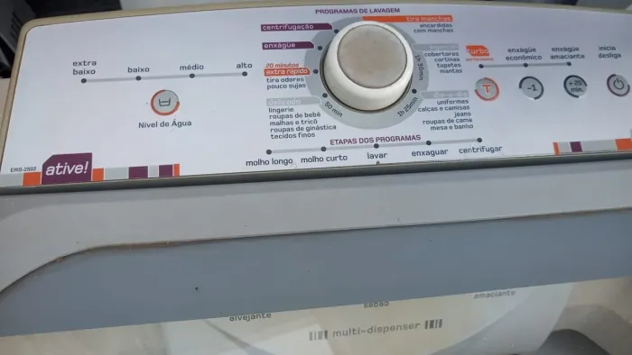 Maquina de lavar funcionando perfeitamente