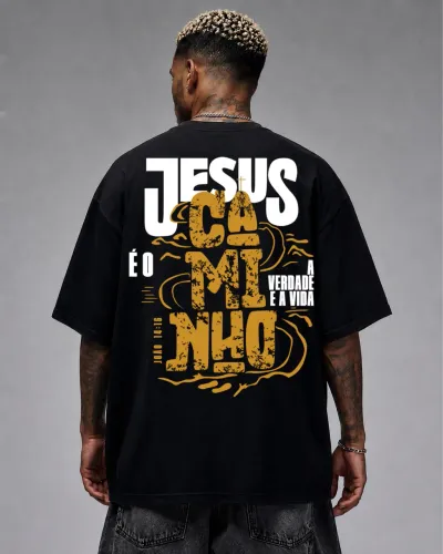 Camisa oversized ou Pima cristã personalizada
