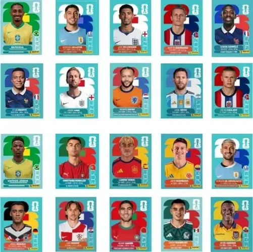 Figurinhas da copa 2026 avulsa
