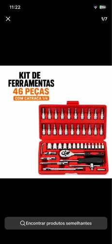 KIT DE FERRAMENTAS 46 pecas