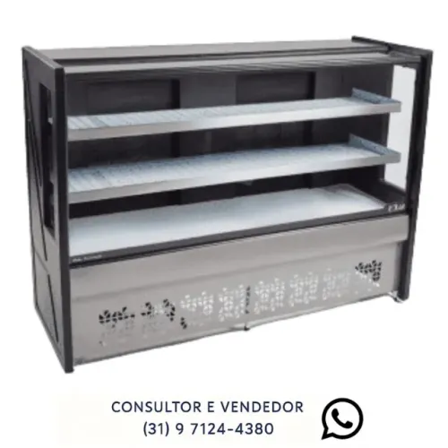 Balcão Refrigerado 1,75M 2 Placas Polar 127/220v