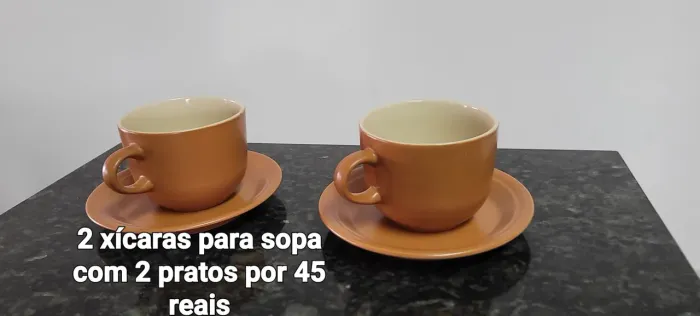 XÍCARAS PARA SOPA