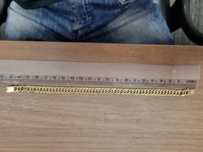 Pulseira de Ouro 18 (10 gramas)