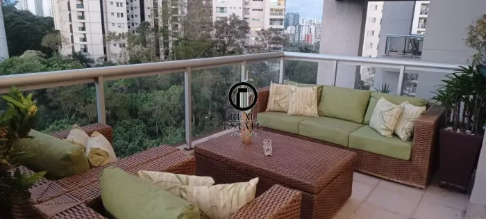 Apartamento à venda com 162m² - 2 Quartos Sendo 2 Suítes e 3 Vagas - Vila Andrade