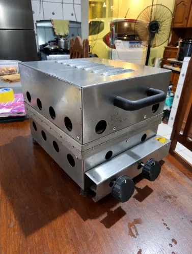 Máquina de crepe a gás 12 lugares