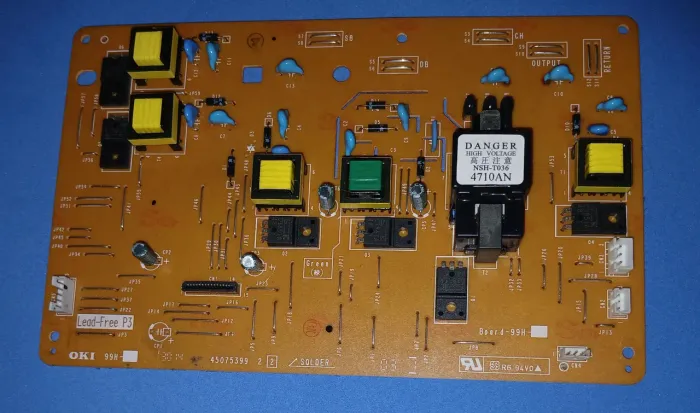Placa de Alta Tensão HVPS Original OKI MPS5502MB - Código 45075399