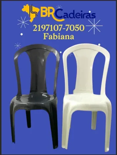 Cadeira plastica