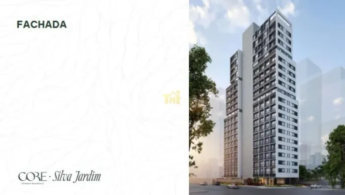 Stúdio na planta, com 18,75 m2, com 1 quarto, 1 vaga Moto