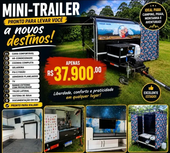 MINI TREILER COMPLETO