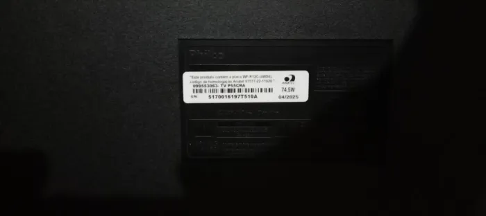 Vendo tv de 55 polegadas quebrada Roku Philco